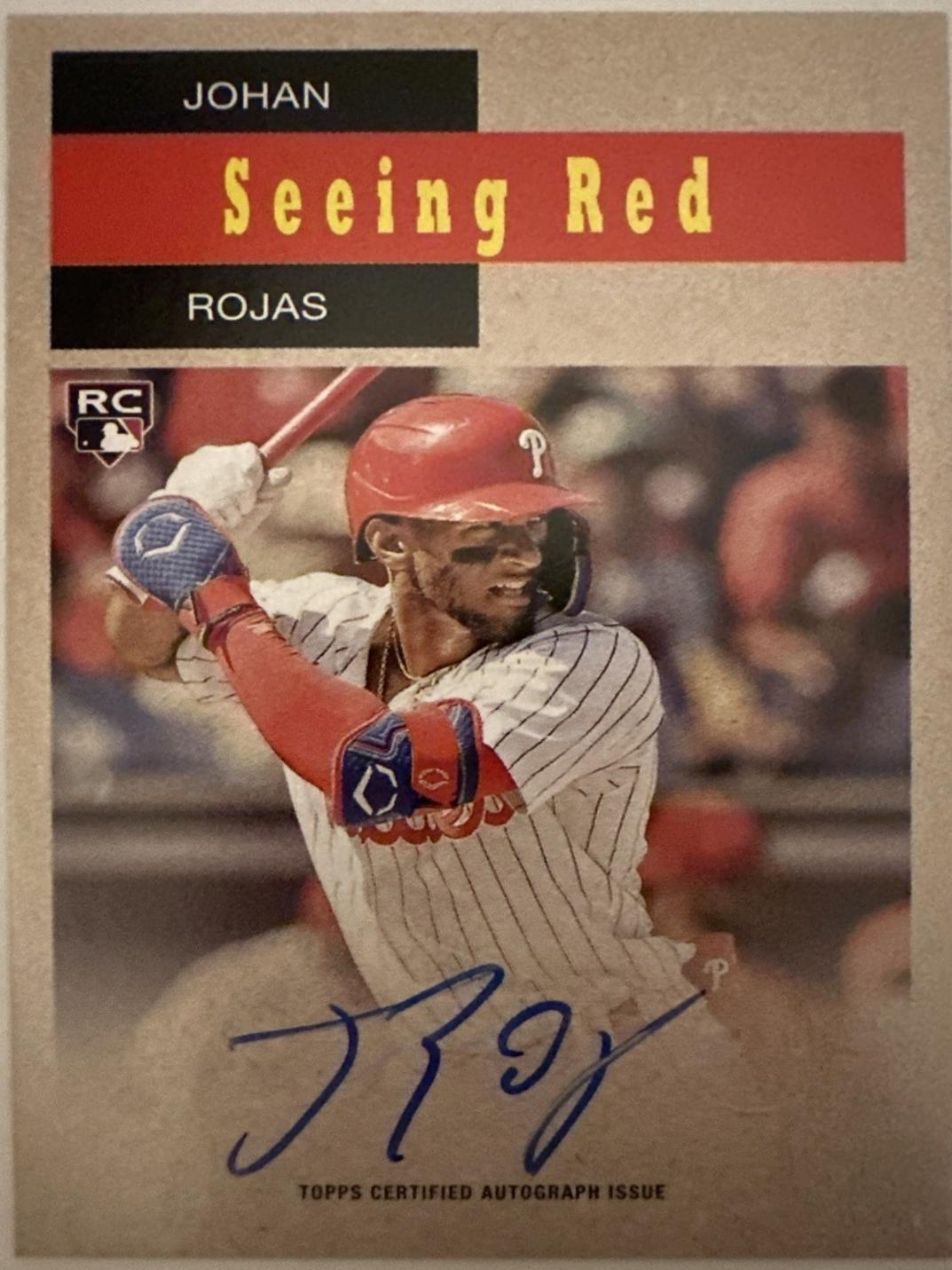 2024 Johan Rojas [Red Foilboard] #58WA-JR