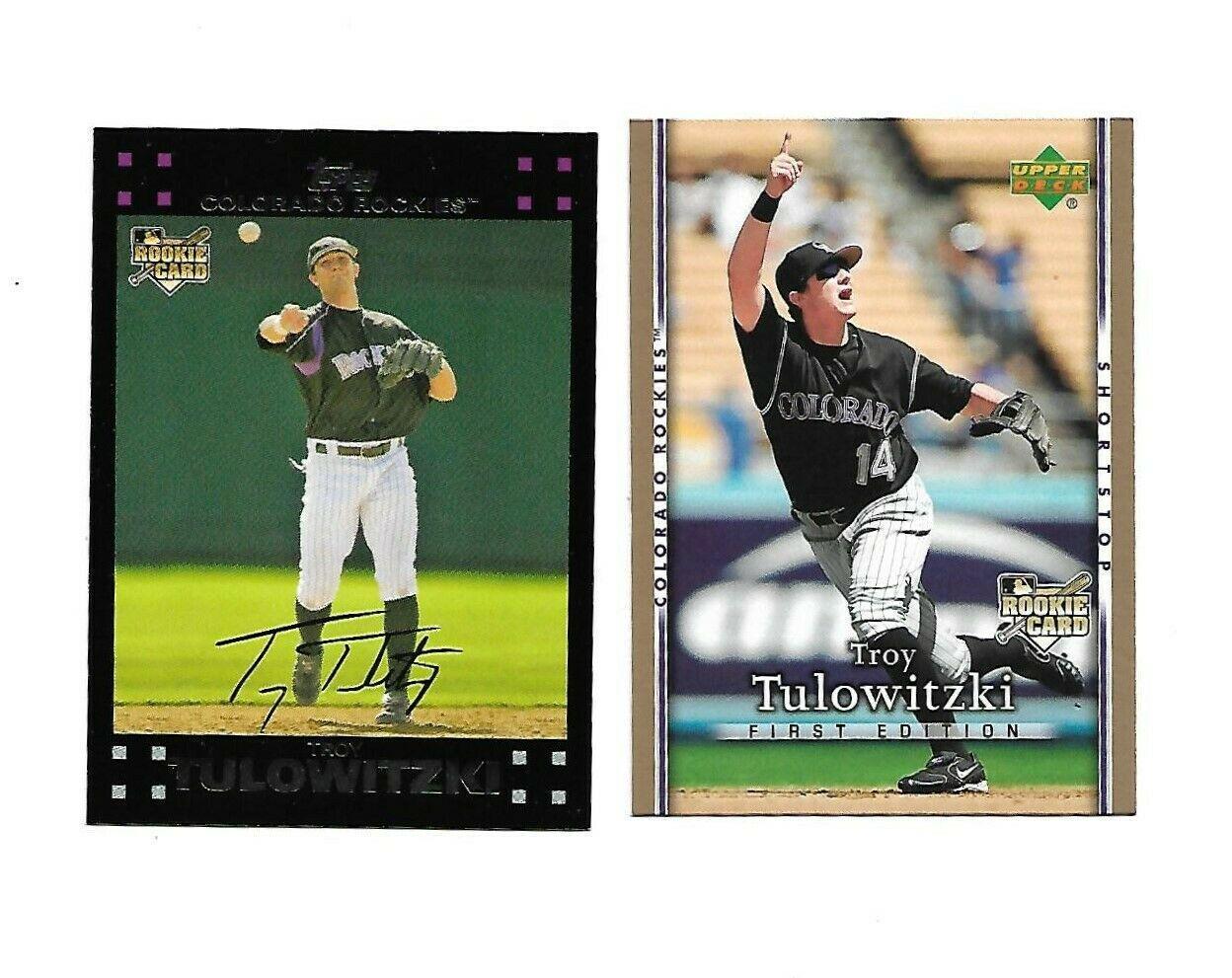 Troy Tulowitzki #17 Baseball Cards 2007 Upper Deck