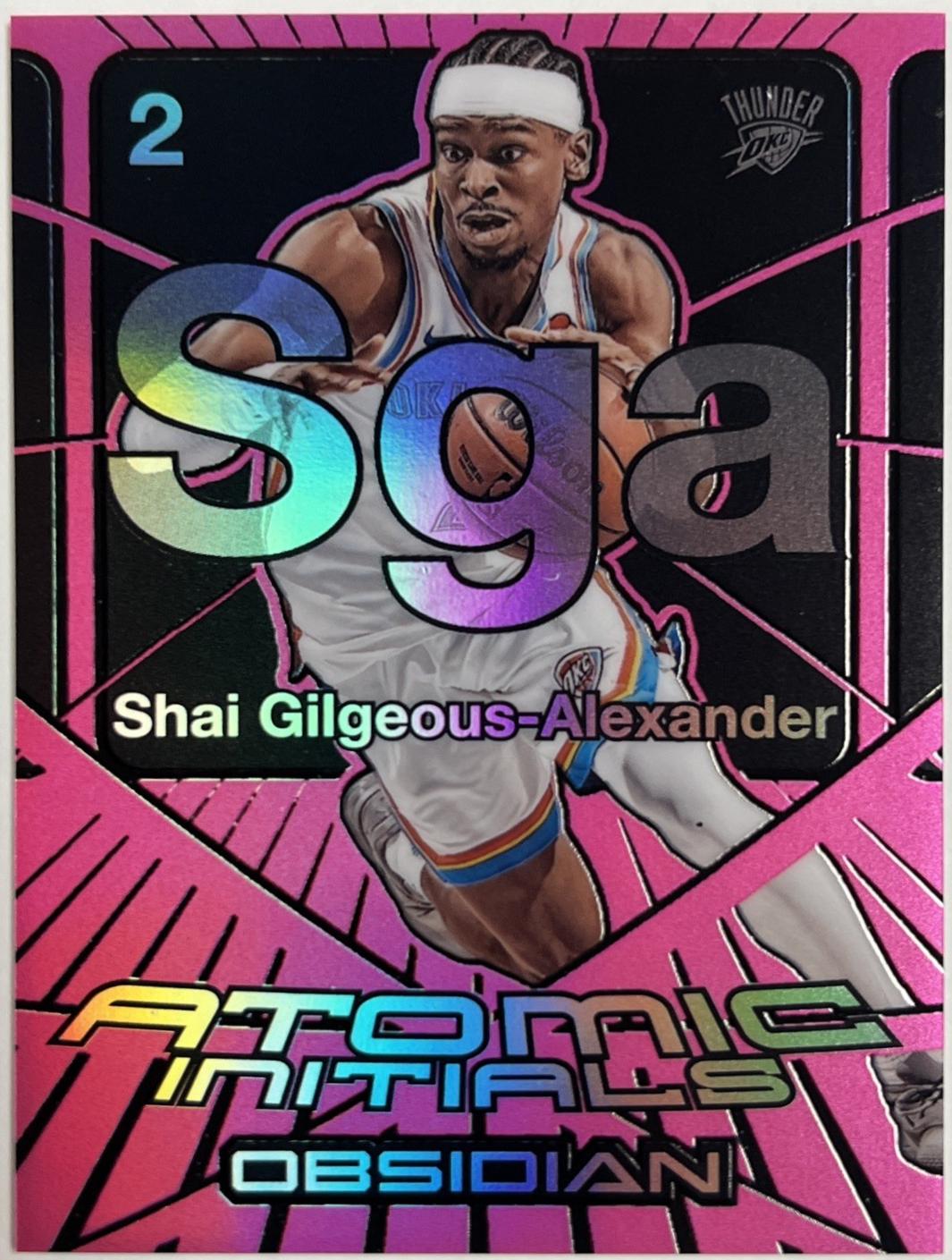 Shai Gilgeous-Alexander [Electric Etch Pink Flood] #14