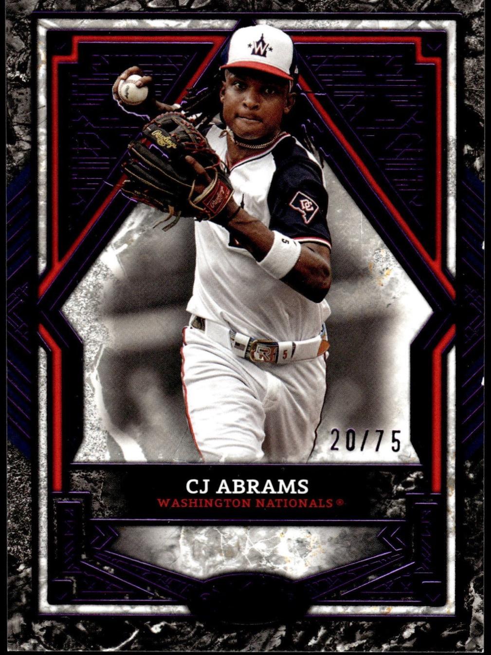 CJ Abrams [Purple Foil] #49