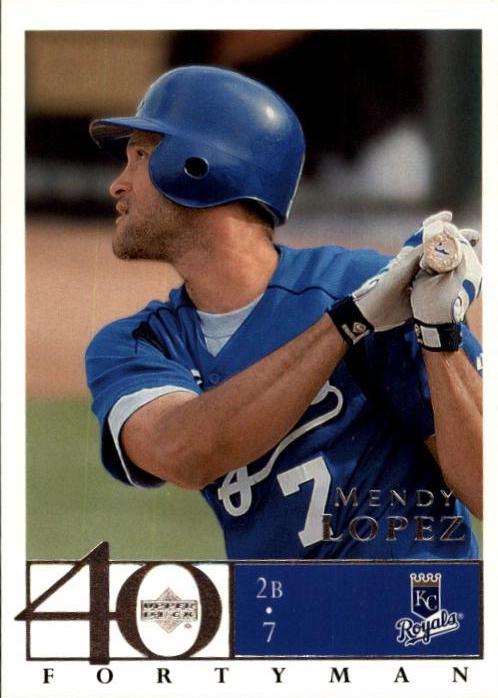 Mendy Lopez #238 Baseball Cards 2003 Upper Deck 40 Man