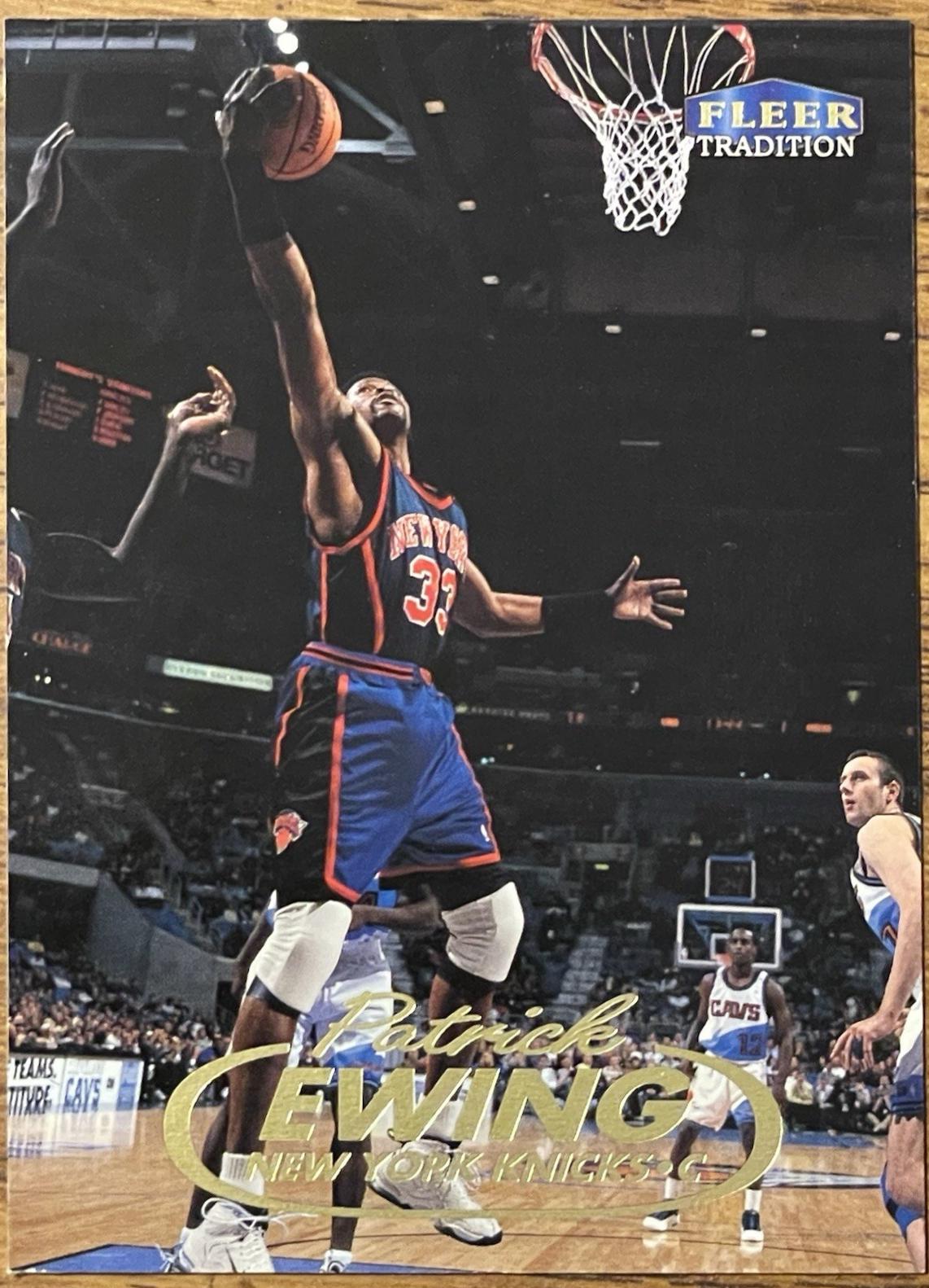 Patrick Ewing #51 1998-99 Fleer Tradition Basketball