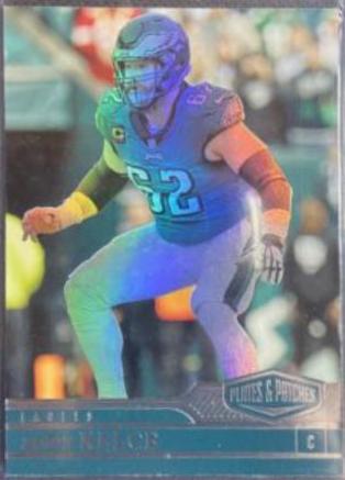 Jason Kelce #126 2023 Panini Plates & Patches Football