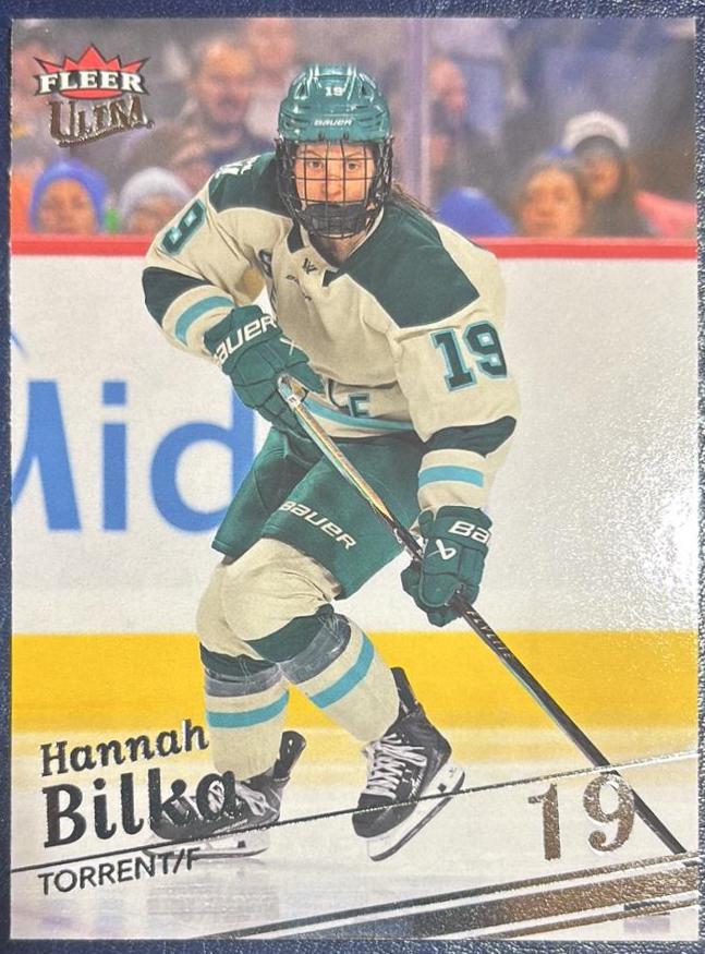 Hannah Bilka #51 2025 Fleer Ultra Pwhl Hockey