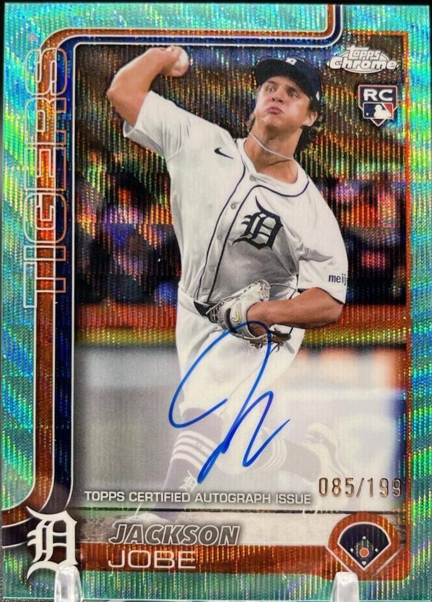 10枚限定　topps JAPAN Edition jackson jobe Jackson Jobe #PR-JJ Prices | 2025 Topps Holiday Player Relic