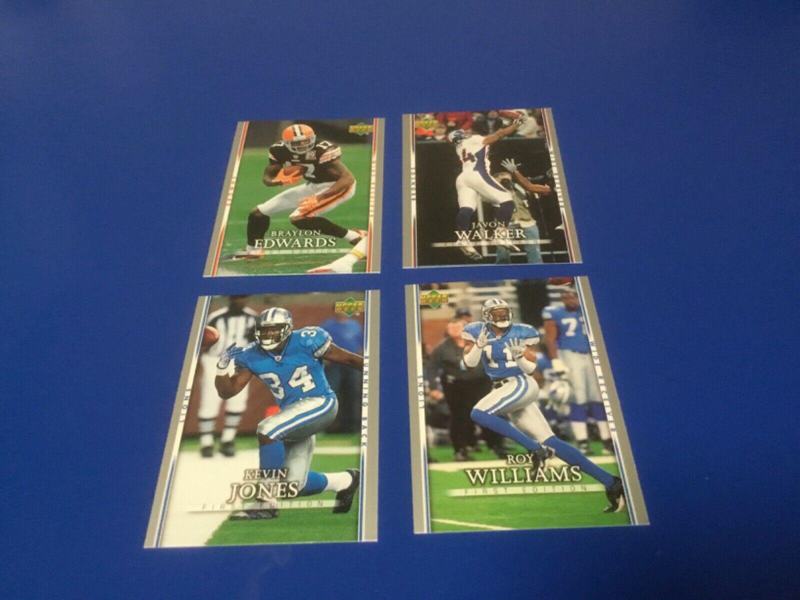 Braylon Edwards #24 Football Cards 2007 Upper Deck First Edition