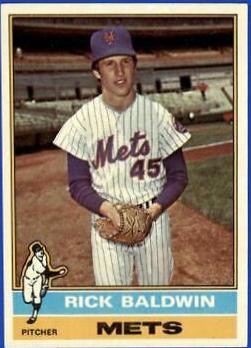 Rick Baldwin #372 Baseball Cards 1976 Topps