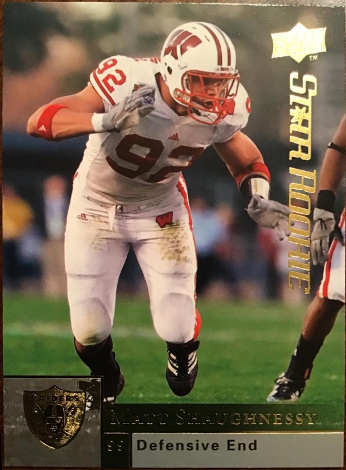 Matt Shaughnessy #289 Football Cards 2009 Upper Deck