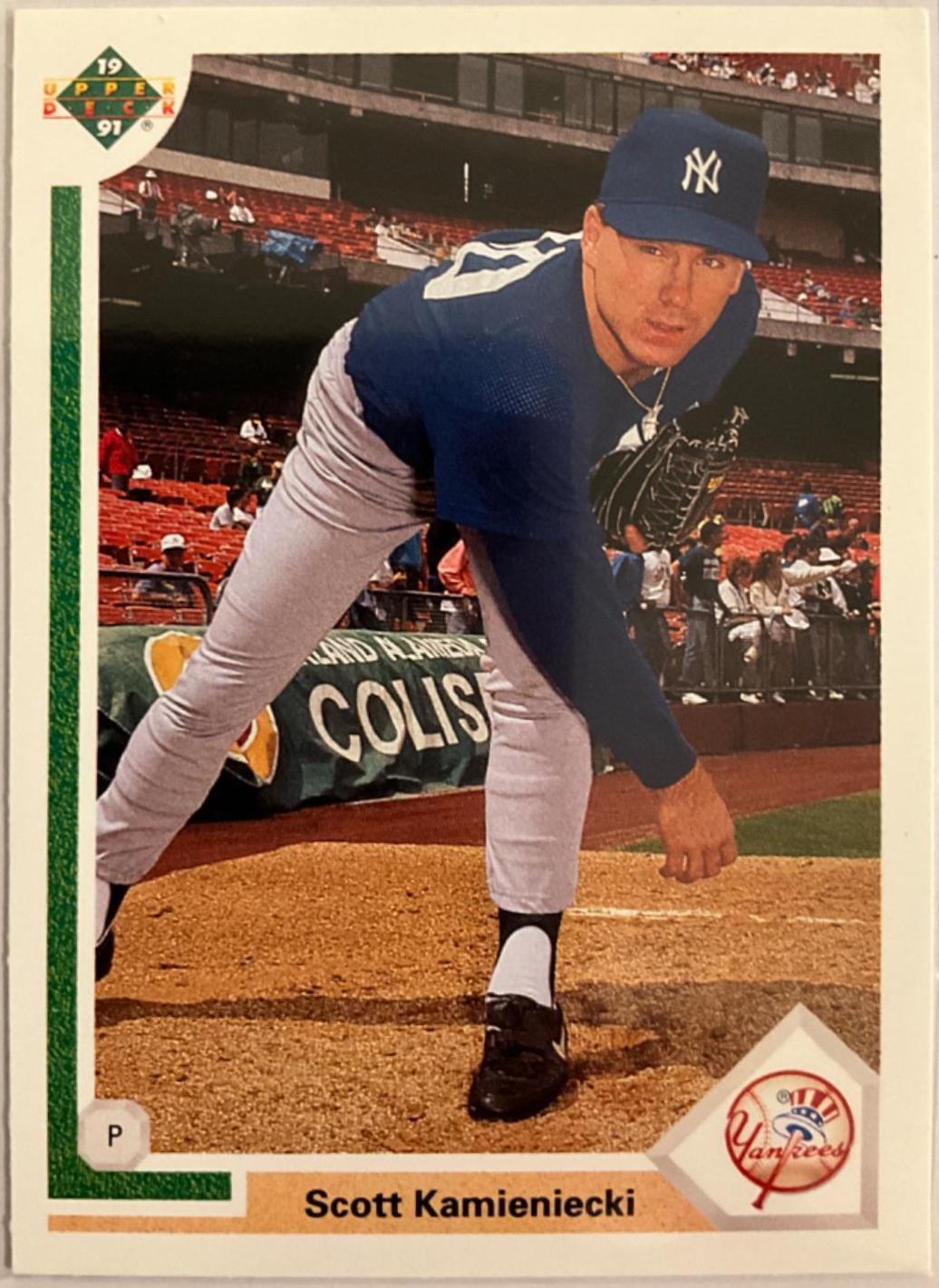 Scott Kamieniecki #33F Baseball Cards 1991 Upper Deck Final Edition