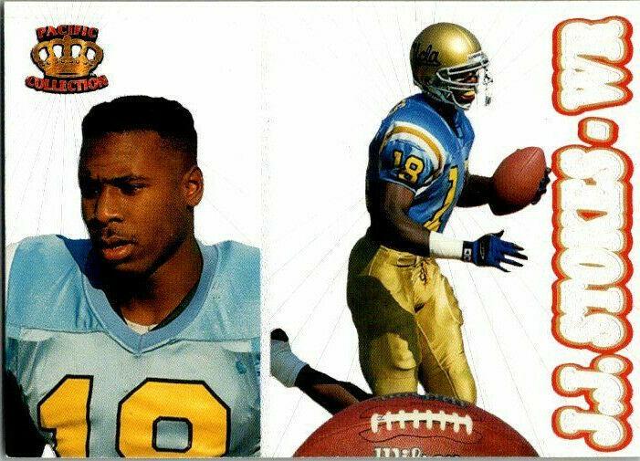 J.J. Stokes #105 1995 Pacific Prisms Football
