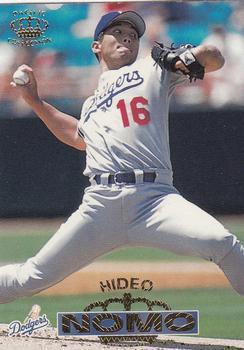 Hideo Nomo #100 Baseball Cards 1996 Pacific Crown Collection