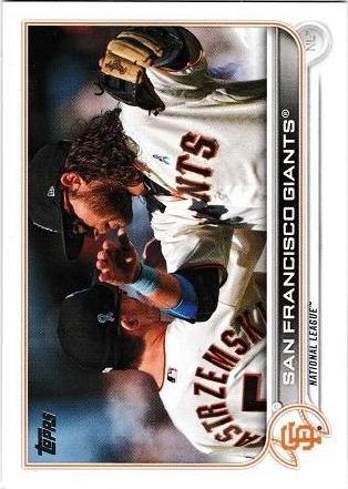 San Francisco Giants #464 Baseball Cards 2022 Topps