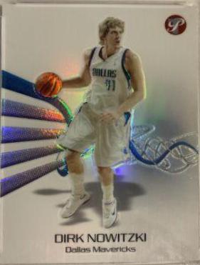 Dirk Nowitzki Gold Refractor #37 Basketball Cards 2004 Topps Pristine