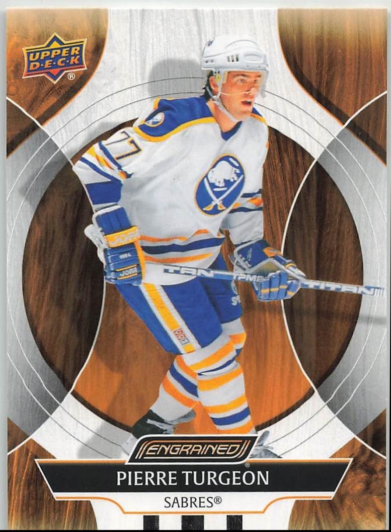 Pierre Turgeon #39 2024-25 Upper Deck Engrained Icons Hockey