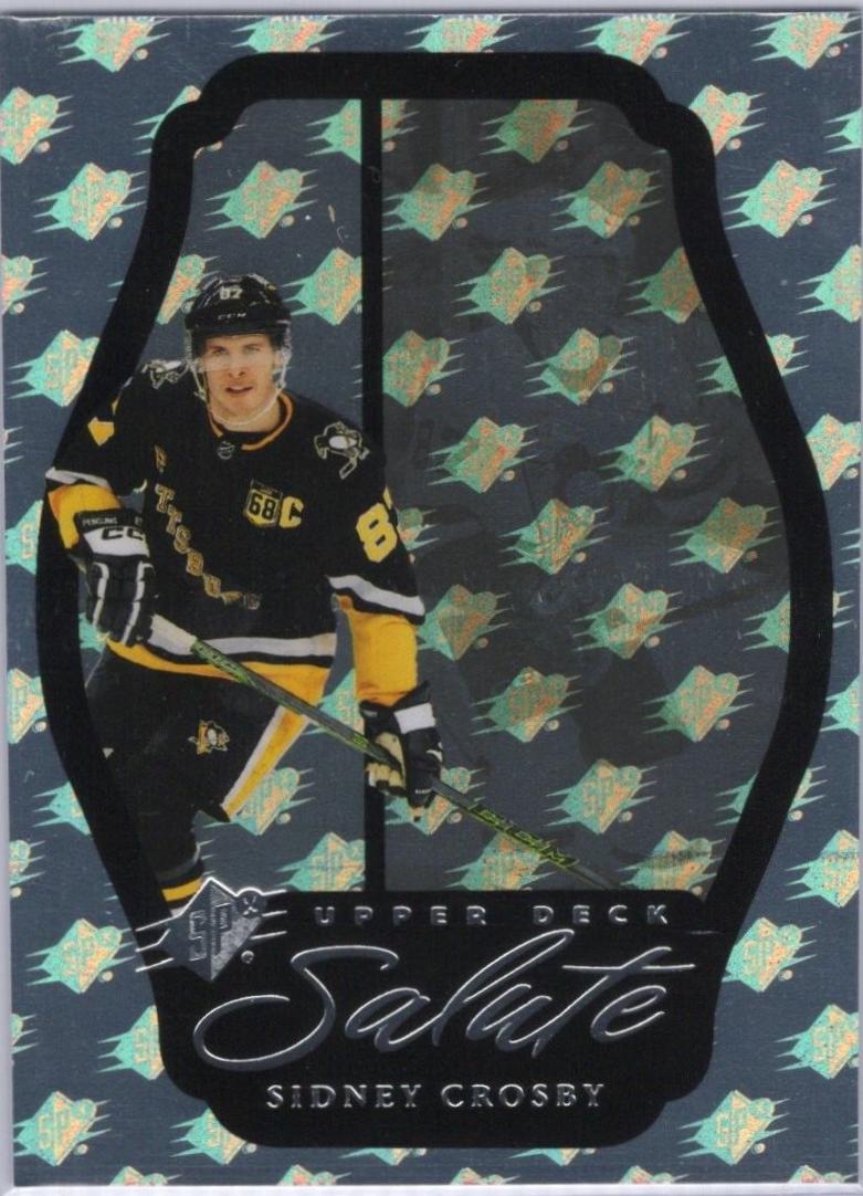 Sidney Crosby #S-SC Hockey Cards 2024 SPx Salute