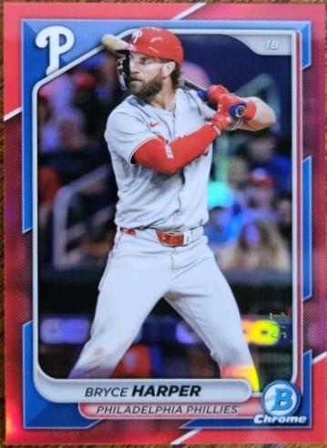 Bryce Harper [Red Refractor] #40