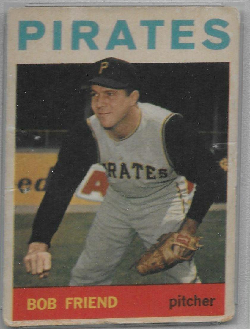 Bob Friend #20 Baseball Cards 1964 Venezuela Topps