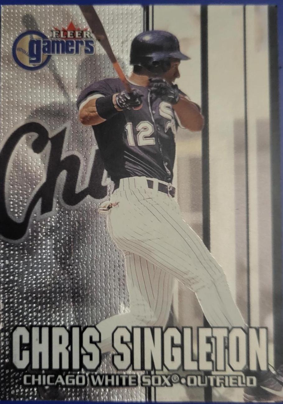 Chris Singleton #7 Baseball Cards 2000 Fleer Gamers
