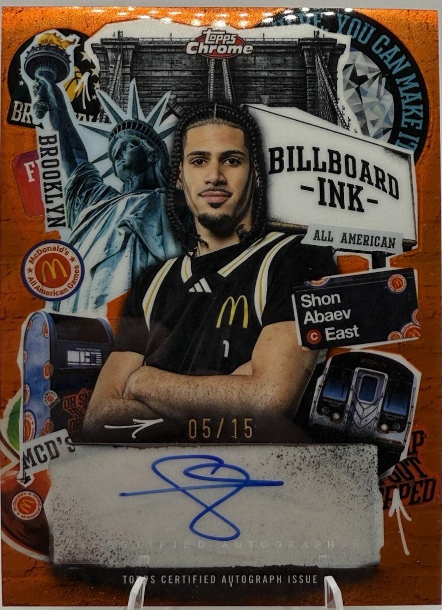 Shon Abaev [Orange Refractor] #BI-SA
