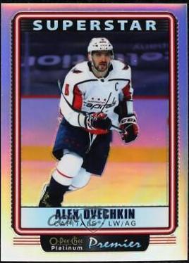 Alex Ovechkin #OP34 Hockey Cards 2021 O-Pee-Chee Platinum Premier
