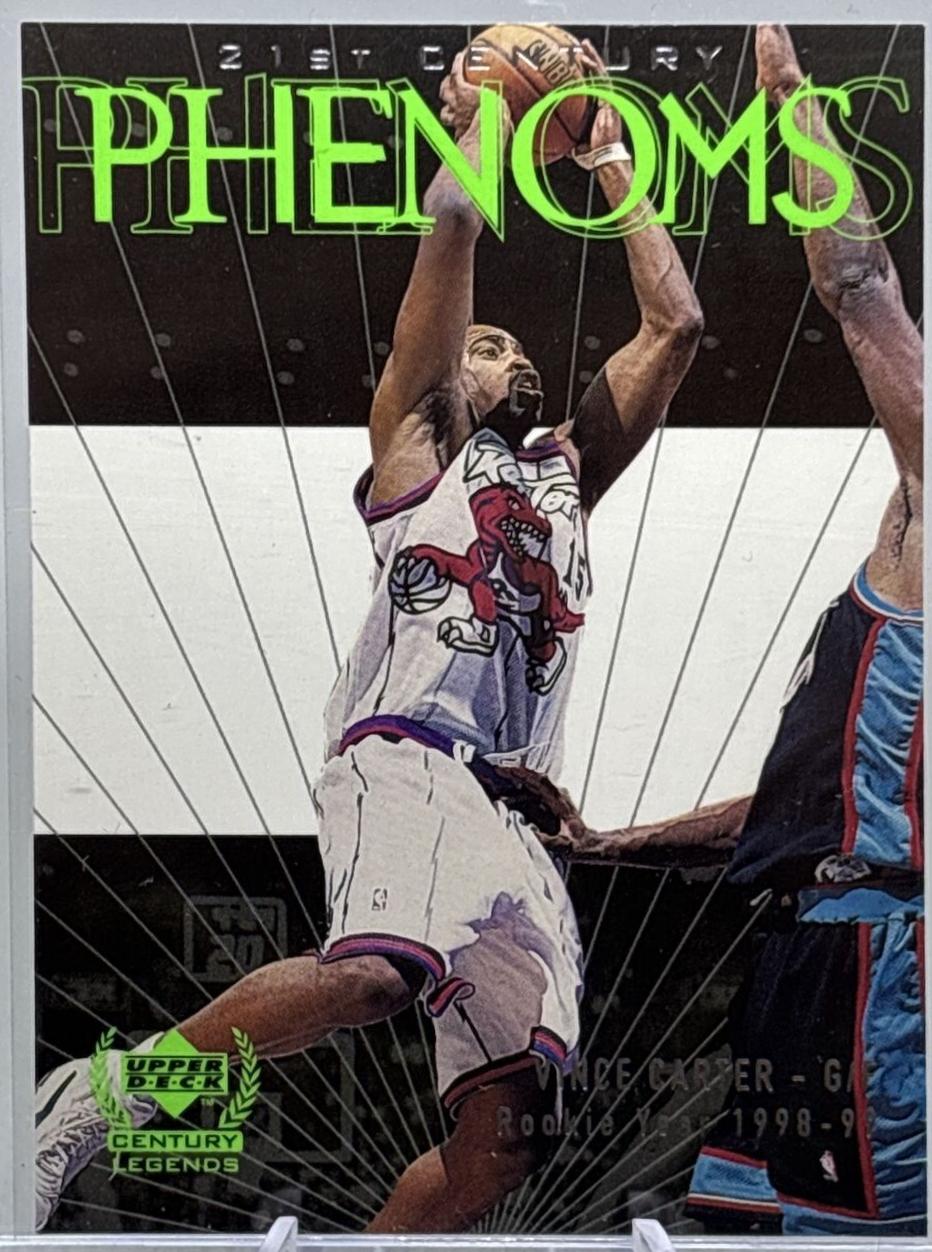 Vince Carter #52 Basketball Cards 1999 Upper Deck Century Legends