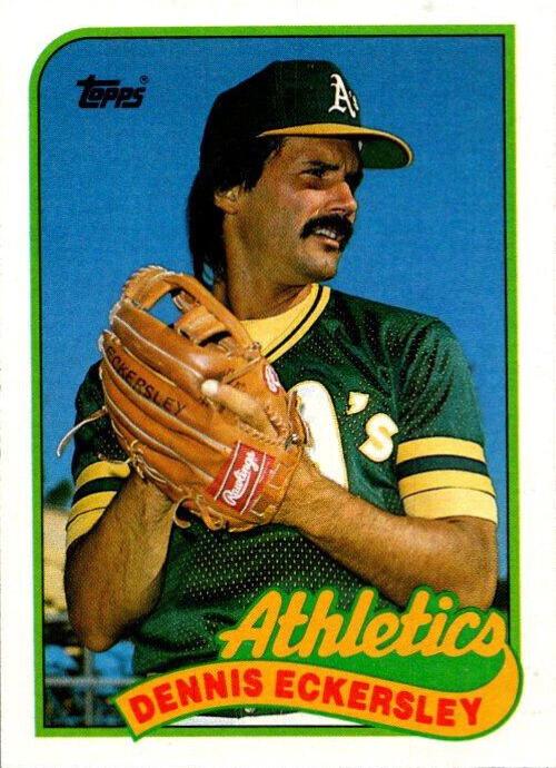 Dennis Eckersley #370 Baseball Cards 1989 Topps