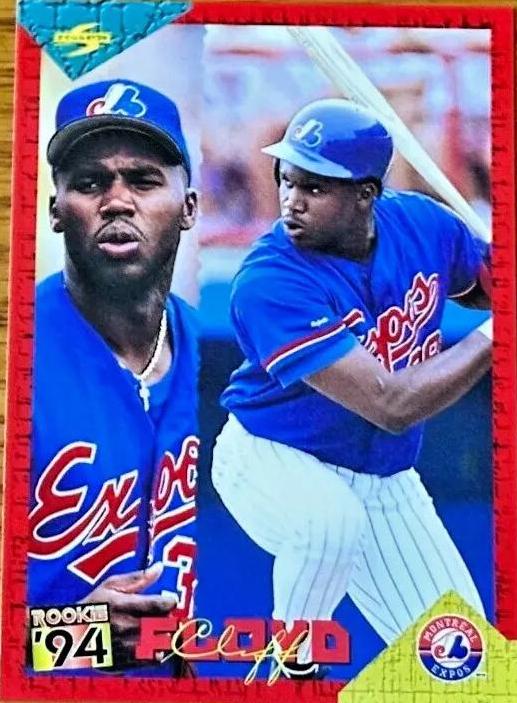 Cliff Floyd #RT76 Baseball Cards 1994 Score Rookie Traded