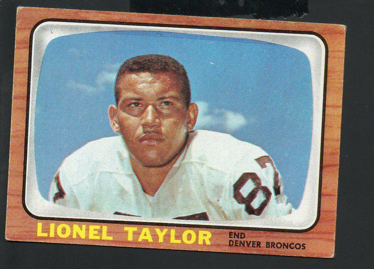 Lionel Taylor #45 Football Cards 1966 Topps