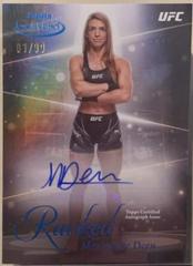 Mackenzie Dern [Blue] #RIK-MDE Ufc Cards 2024 Topps Gold Label UFC Ranked Ink Autograph Prices