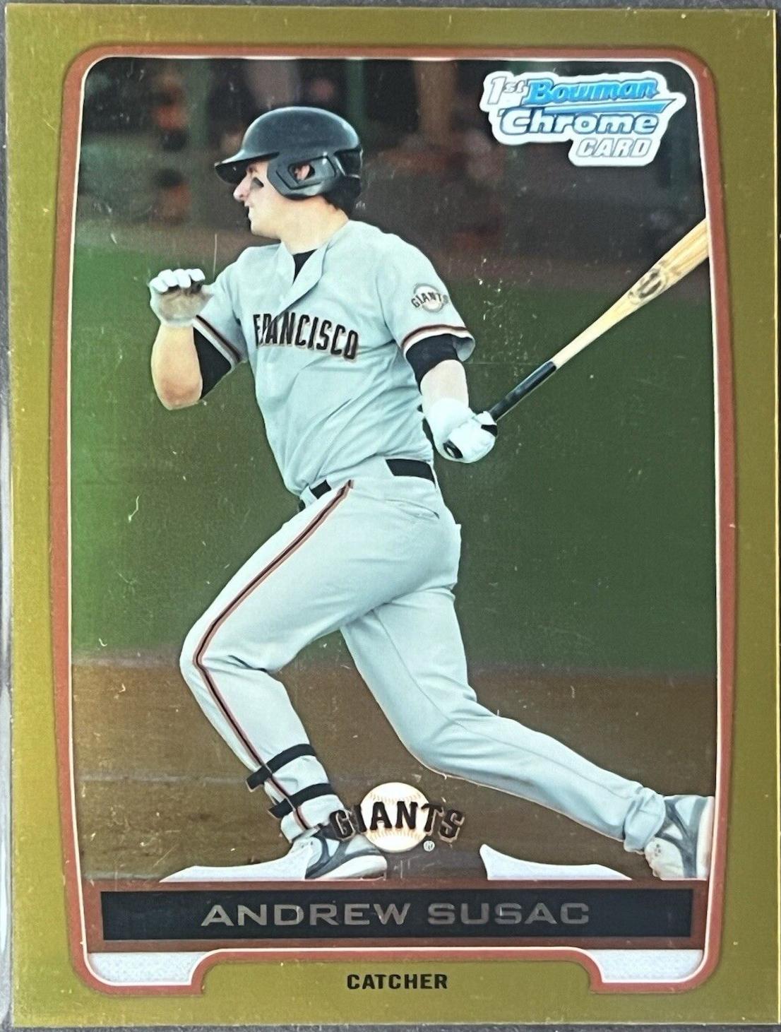 Andrew Susac [Gold Refractor] #BCP97