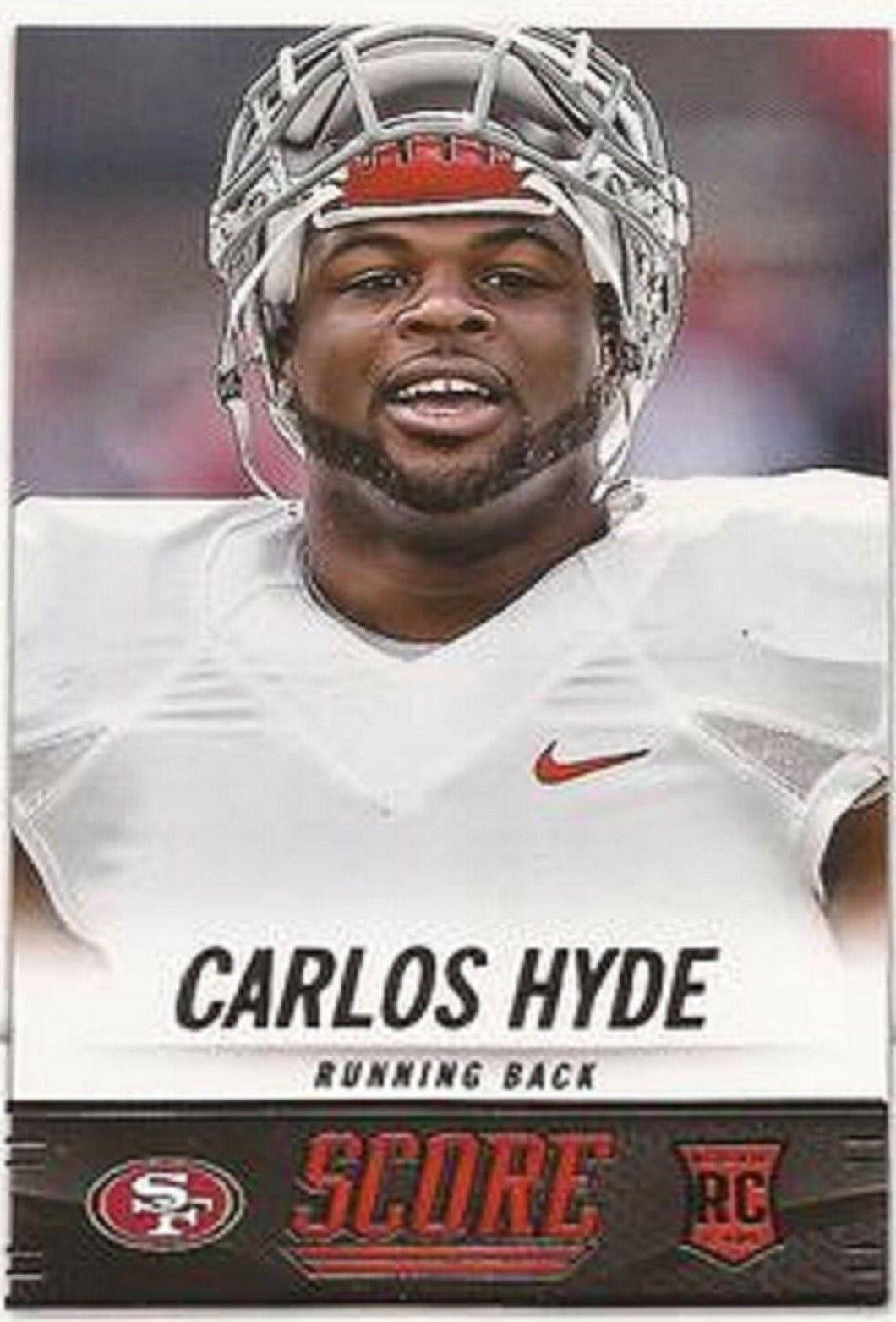 Carlos Hyde #349 Football Cards 2014 Panini Score