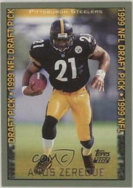 Amos Zereoue #332 Football Cards 1999 Topps