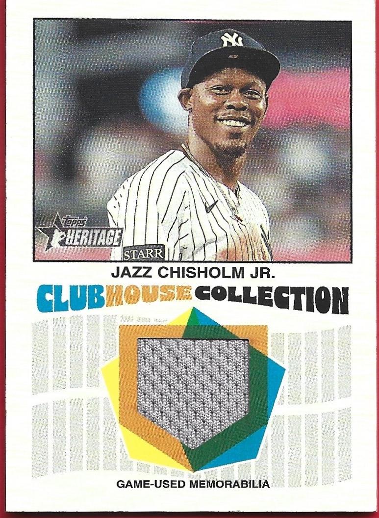 今だけ！Jazz Chisholm Own the Name Relic Jazz Chisholm Jr. #CCR-JCJ Prices | 2026 Topps Heritage Clubhouse