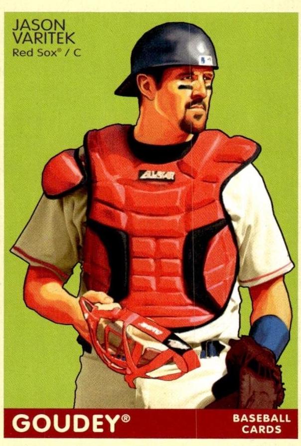Jason Varitek #29 Baseball Cards 2009 Upper Deck Goudey