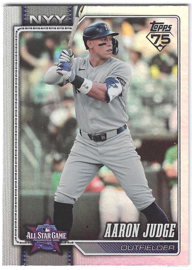 Aaron Judge #ASG-9 2026 Topps Update All Star Game Baseball