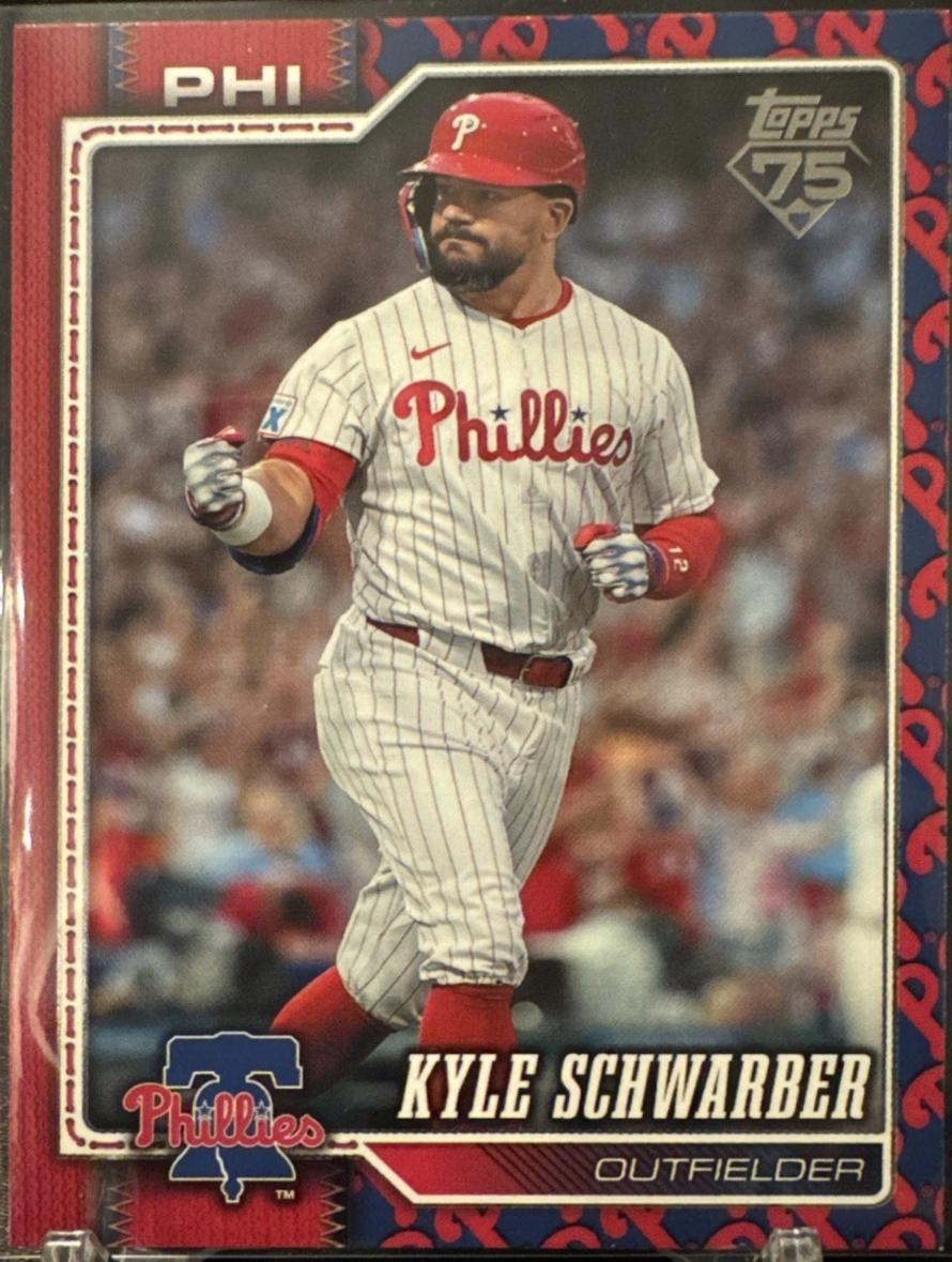 2026 Kyle Schwarber [Team Color Border Variation] #650