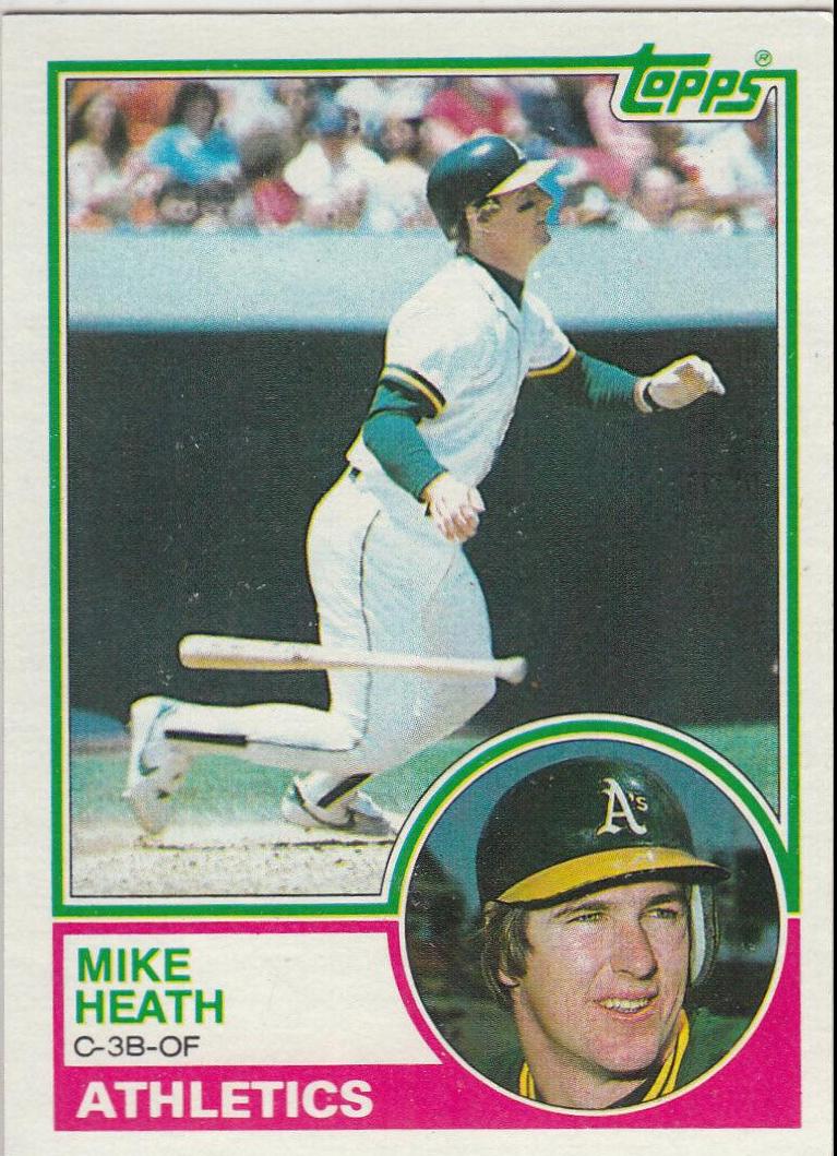 Mike Heath (1983 Topps)