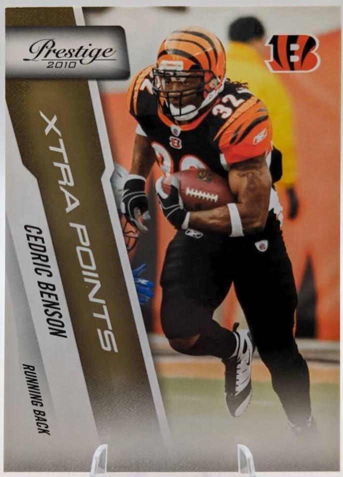 Cedric Benson #42 Football Cards 2010 Panini Prestige