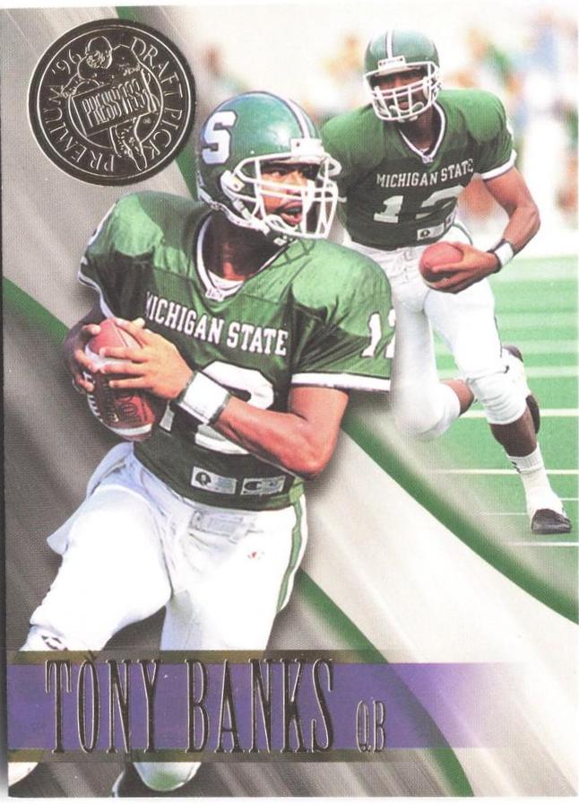 Tony Banks #43 1996 Press Pass Football