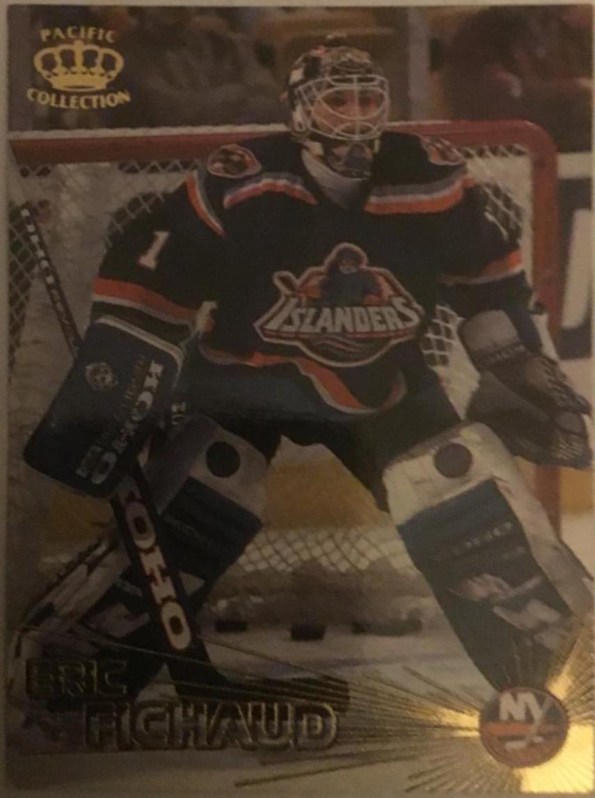 Eric Fichaud #274 Hockey Cards 1997 Pacific Crown