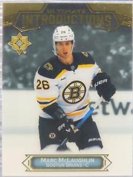 Marc McLaughlin #UI-57 2022-23 Upper Deck Ultimate Collection Hockey Ultimate Introductions