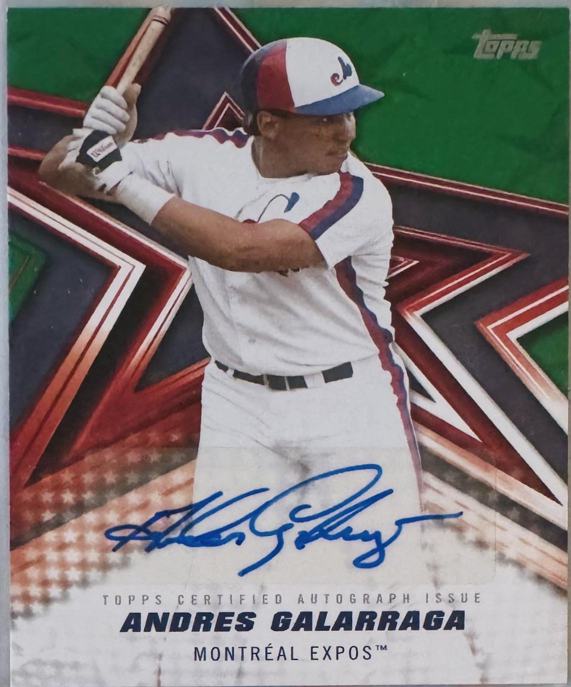 Andres Galarraga #BSA2-AG 2026 Topps Series 2 Baseball Stars Autograph
