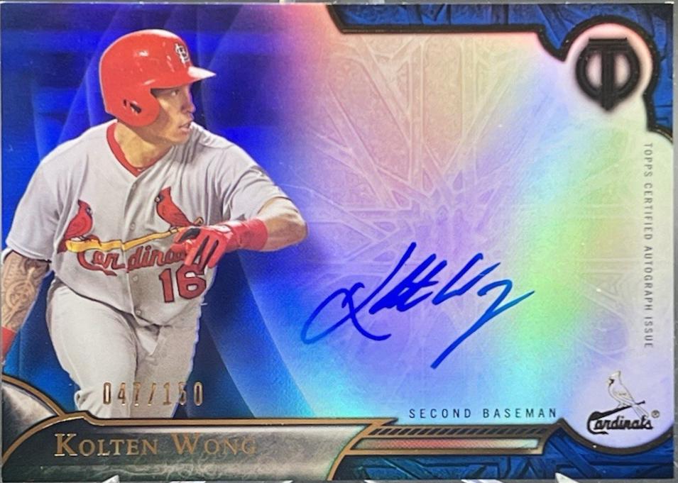 Kolten Wong [Blue] #TA-KW