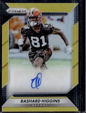 Rashard Higgins [Gold] #RA-RHG