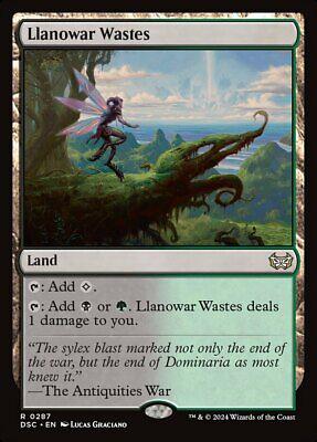 Llanowar Wastes #287 Magic Duskmourn: House of Horror Commander