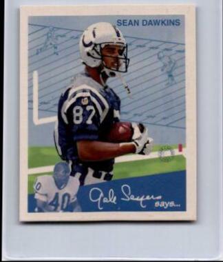 Sean Dawkins #132 1997 Fleer Goudey II Football