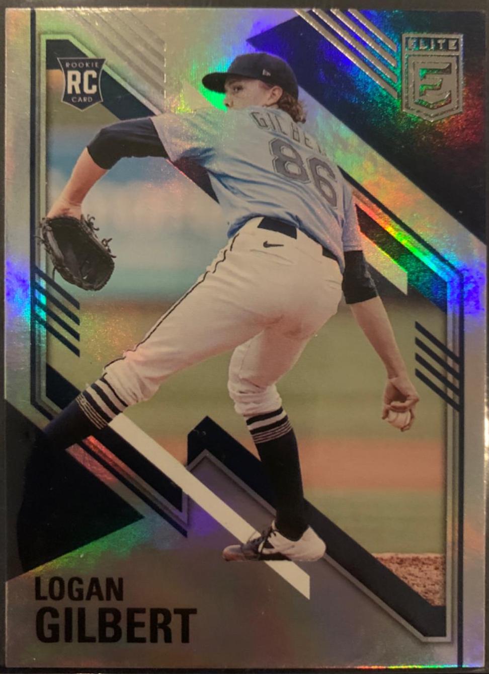 Logan Gilbert #34 Baseball Cards 2021 Panini Chronicles Elite