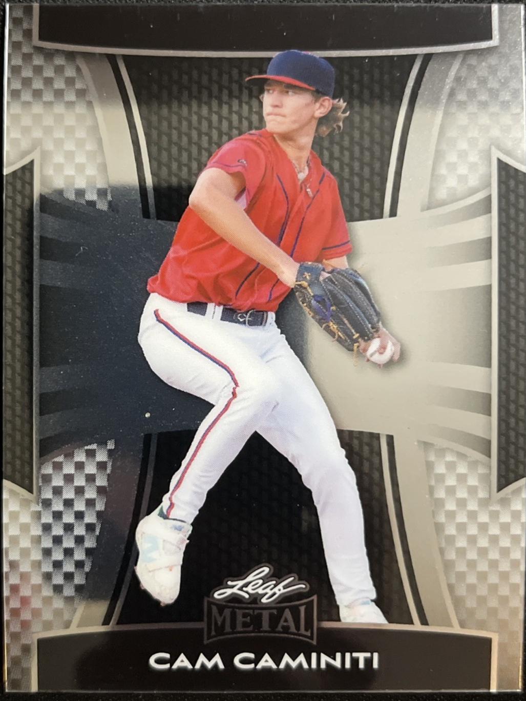 Cam Caminiti #27 2025 Leaf Metal Baseball