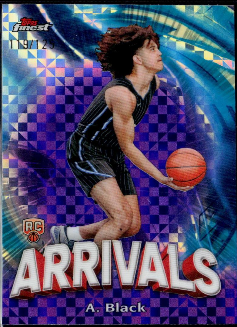 Anthony Black [Purple Checkerboard Refractor] #A-9