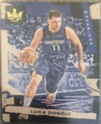 Luka Doncic #9 Basketball Cards 2021 Panini Court Kings